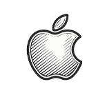 Apple-Music Icon Illustration mit Link zum Einfach-gut-Leben-Podcast