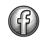 Facebook Icon als Illustration mit Link zur Facebookseite von Anja Niekerken