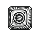 Instagram Icon als Illustration mit Link zur Facebookseite von Anja Niekerken