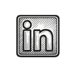 LinkedIN Icon als Illustration mit Link zur Facebookseite von Anja Niekerken