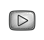 YouTube Icon Illustration mit Link zum Einfach-gut-Leben-Podcast